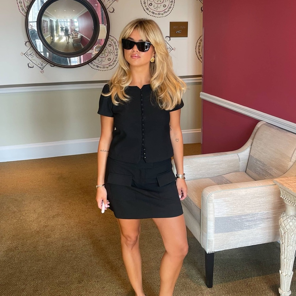 Djerf day to day top and skirt